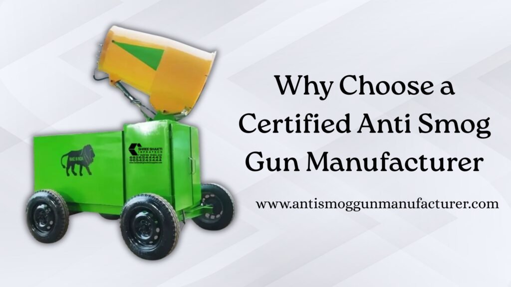 Anti Smog Gun Manufacturer