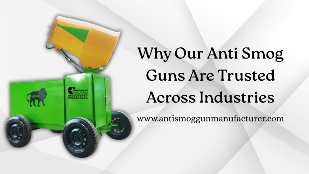 Anti Smog Gun Manufacturer