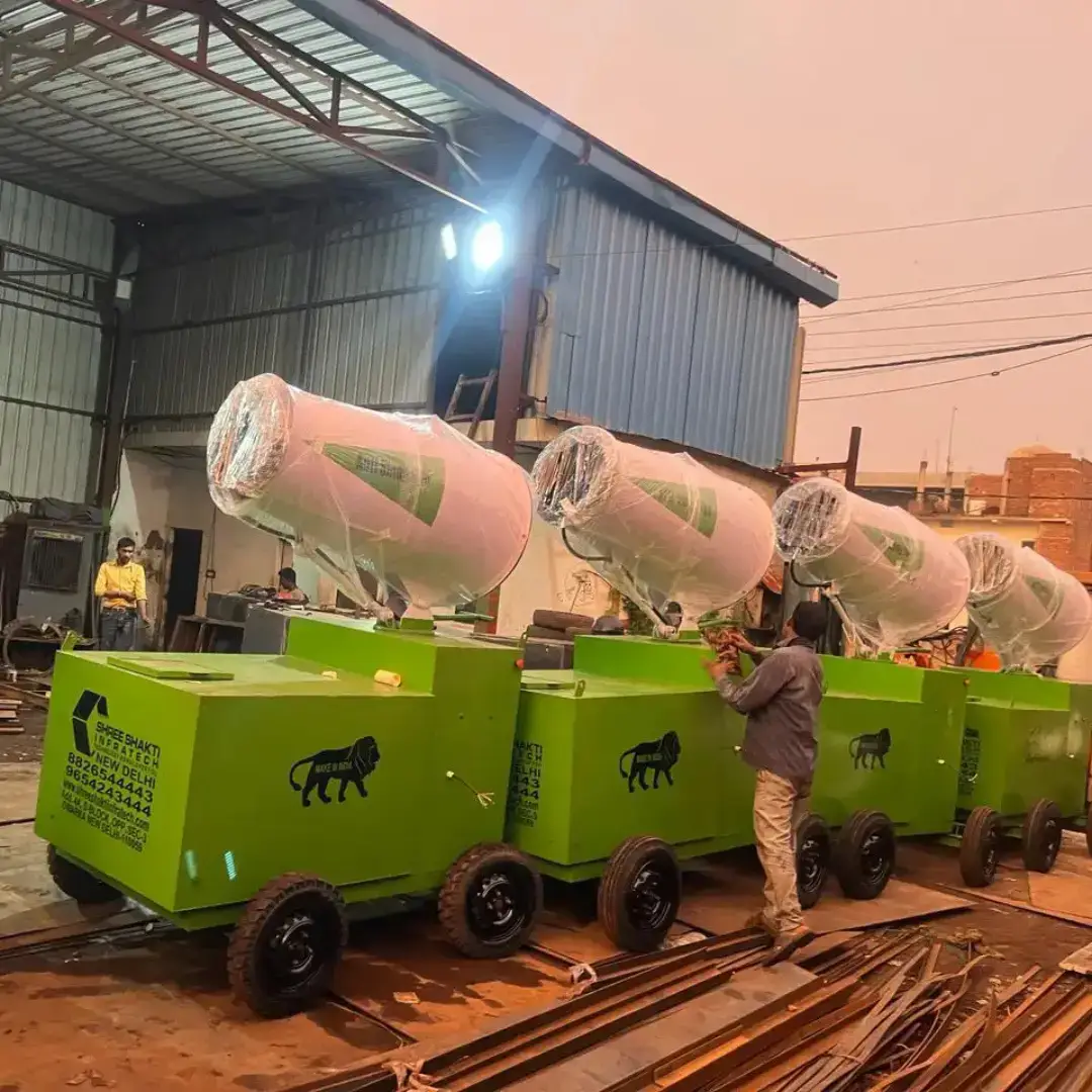 Semi-Automatic Anti-Smog Gun by Shree Shakti Infratech – Efficient Dust and Air Pollution Control for Modern Industries