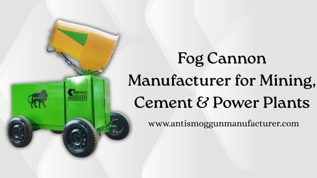 Anti Smog Gun Manufacturer